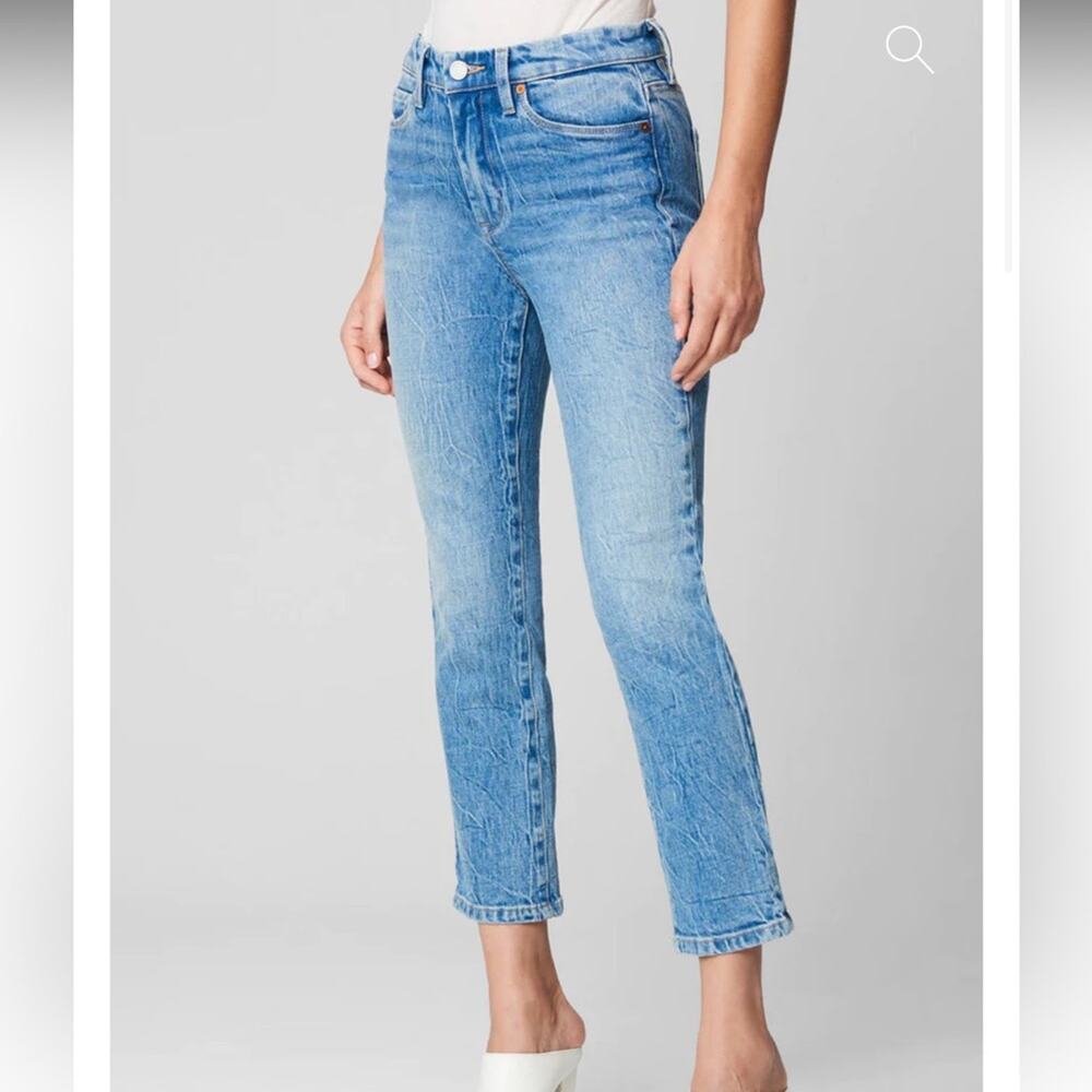 NWT Blank NYC The Madison high rise cropped jeans in So Yesterday wash - Picture 2 of 12